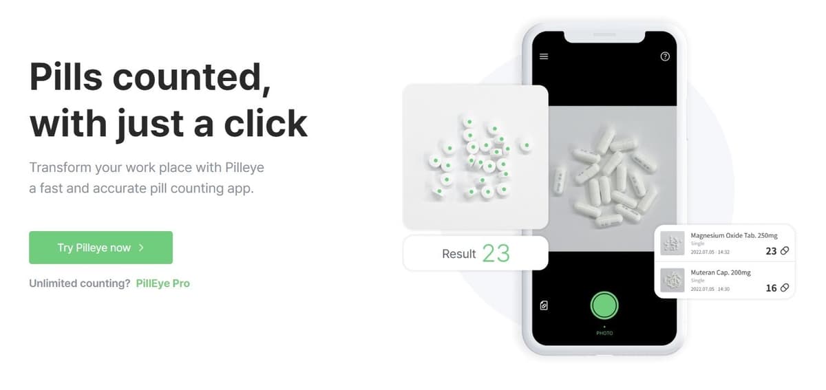 Medility's pill counting app PillEye catches heart of pharmacists across world